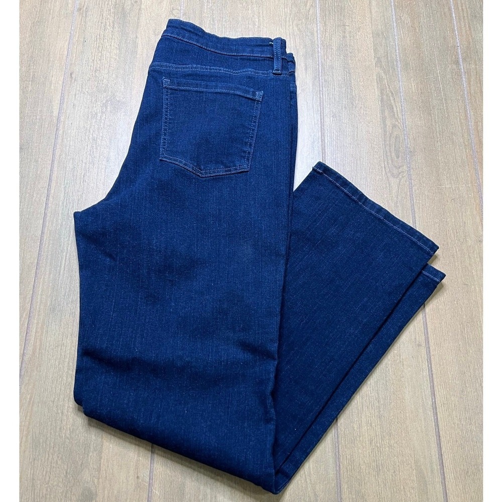 Buffalo David Bitton Jeans Women 12/32 Blue Alyssa High Rise Straight Stretch